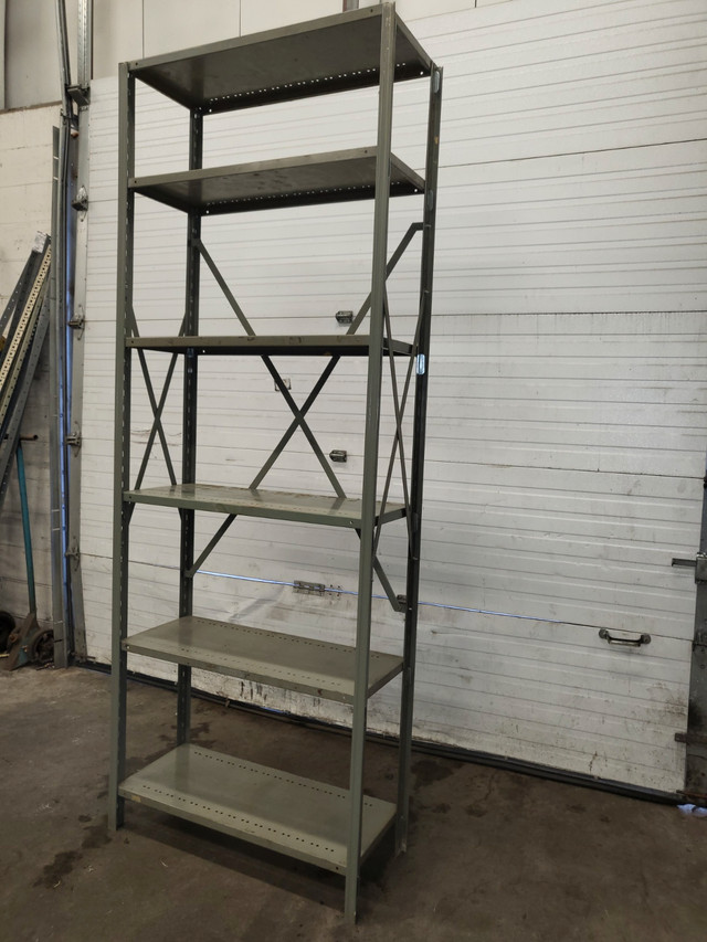 Used industrial shelving units - 18” D x 36” W x 8’4 T in Other Business & Industrial in Mississauga / Peel Region