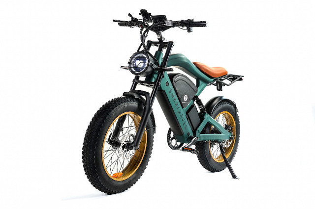 New Smart GPS Enabled 1200W Off-Road Retro Ebike Free Shipping in eBike in Delta/Surrey/Langley - Image 3