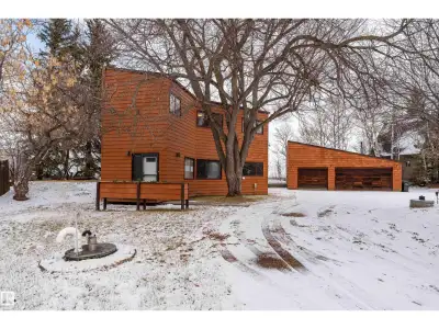 Incredible opportunity to enjoy the best of country living on Hastings Lake — a custom-built 2,150 s...