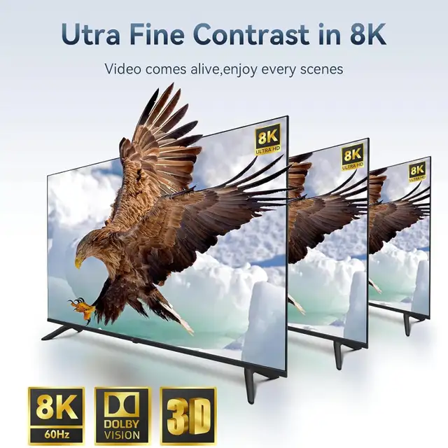 8K HDMI 2.1 Splitter 1 in 2 Out in General Electronics in Markham / York Region - Image 10