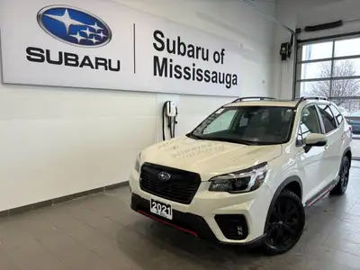 This incredible LOW KM 2021 Subaru Forester Sport with One Owner and a Clean Carfax just landed so c...