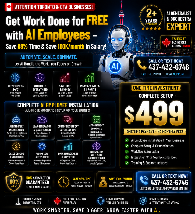 Ai Employees setup Ai automation digital marketing AI setup seo in Other in Mississauga / Peel Region - Image 4