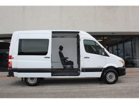 RARE FIND 5 PASSENGERS CREW VAN!!! 2015 MERCEDES SPRINTER 2500 WITH SIDE AND REAR GLASSES -- 144 --... (image 1)