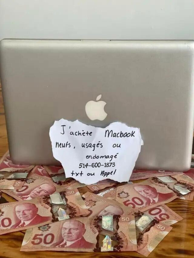 I Pay Cash for Your Old MacBook!!