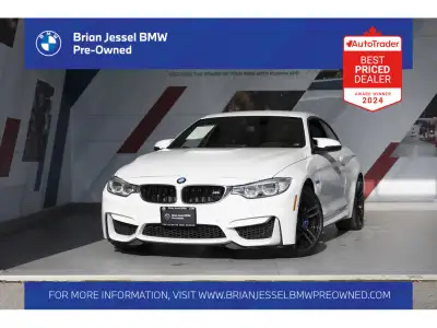 Low Mileage! Check out our large selection of pre-owned vehicles today. 2015 BMW M4 3.0L I6 RWD 7-Sp...