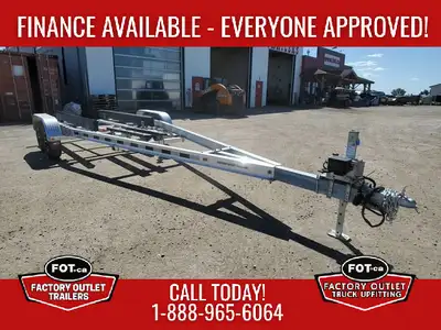 NEW Commander 22-24ft Aluminum Boat Trailer from Venture Trailers - Fits 22-24ft Boat - Galvanized H...