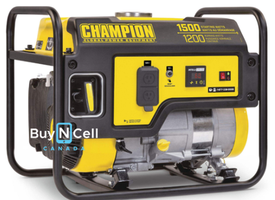 The Champion 1200/1500 Watt Portable Gas Generator is designed to provide essential power for outdoo...