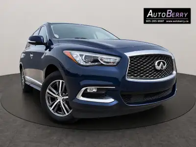 2018 Infiniti QX60 AWD 7 Passenger Blue on Beige Leather Interior • 3.5L • V6 • 7 Passenger • All Wh...