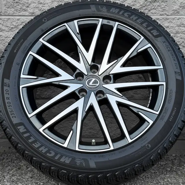 (98%) 4x Lexus NX 20" OEM Winter Wheels Package in Tires & Rims in City of Toronto - Image 4