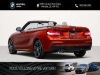 Ce superbe BMW 230i xDrive Cabriolet d'occasion allie le plaisir de la conduite ? ciel ouvert aux pe... (image 6)