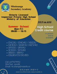Mississauga secondary academy