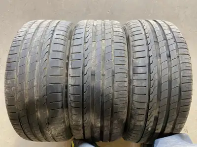 Three 235/45ZR18 98Y Imperial Ecosport 2 extra load summer tires. In Good condition Two tires at 6/3...