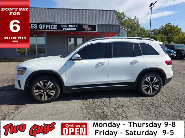 2025 Mercedes-Benz GLB 4Matic AWD Panoroof Leather Nav Back Up C