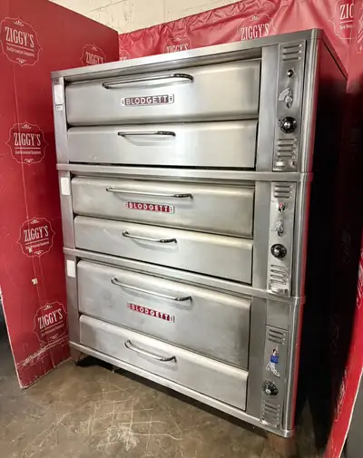 59' Blodgett triple baking roasting pizza ovens only 17,995 CND, View more