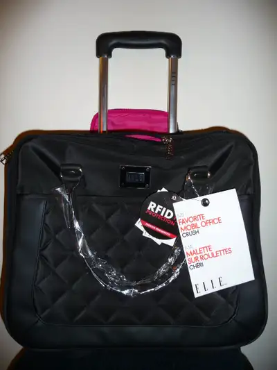 Elle EL0140 Rolling Laptop Bag, Brand New in Box, View more