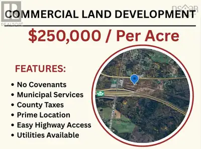 High-Exposure Commercial or Industrial Land Opportunity! Strategically located just off Exit 20 of t...