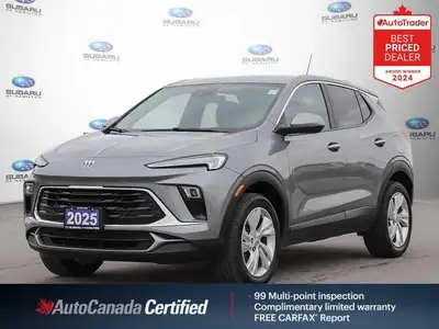 Odometer is 1677 kilometers below market average! Gray Metallic 2025 Buick Encore GX Preferred Awd |...
