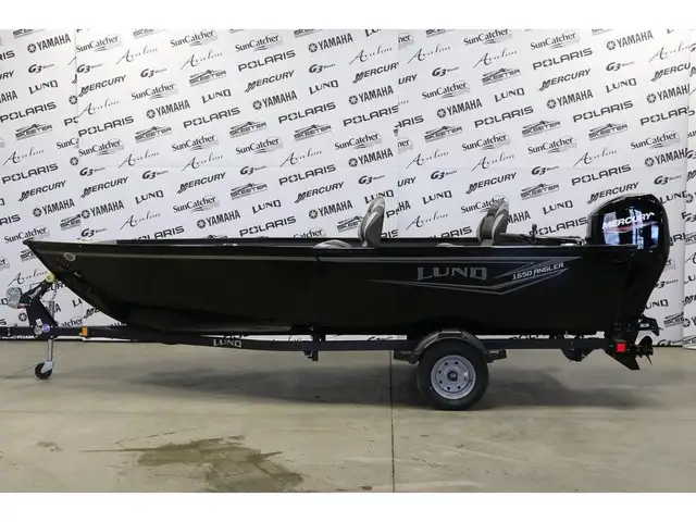 2024 Lund 1650 ANGLER TILLER + MERCURY 50 HP & remorque in Powerboats & Motorboats in Laurentides - Image 3