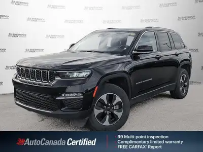 This Jeep Grand Cherokee 4xe has a dependable Intercooled Turbo Gas/Electric I-4 2.0 L/122 engine po...