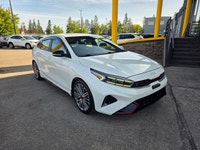 2022 Kia Forte5 GT Under the hood is a 1.6L Turbocharged GDI engine pumping out 201 hp and 195 lb-ft... (image 2)