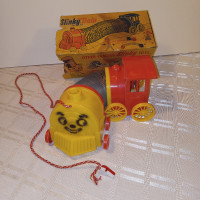 1955 Vintage Slinky Train  Pull Toy with Original Box Belleville Belleville Area Preview
