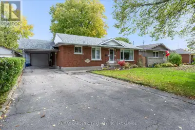 Welcome to this North End St. Catharines bungalow! Set on a large 60' x 144' lot with a garage, carp...