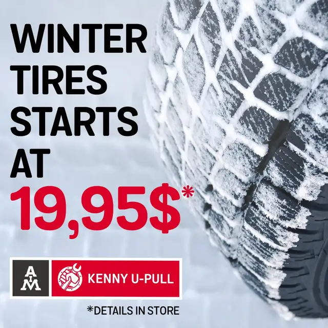Used Tires starting at $19.95. Wide inventory at Kenny U-Pull in Tires & Rims in Truro - Image 4