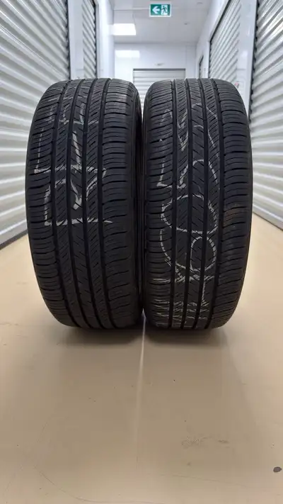 2 Tires. Size: 225/55 R18 All-season Tires Kumho Crugen Price: $150 for all Clean and ready to insta...