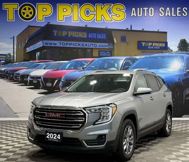 2024 GMC Terrain SLT AWD, Accident Free, Certified & Only 19,000