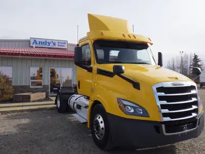Welcome to Andy's Truck Sales. 2020 FREIGHTLINER T12642ST EVOLUTION SINGLE AXLE DAY CAB TRACTOR #186...