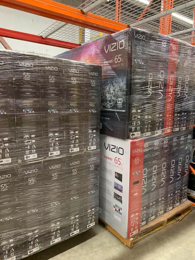 Truckload VIZIO 65" /Hisense Quantum 4K Smart TVs $499No Tax62863263060867122
