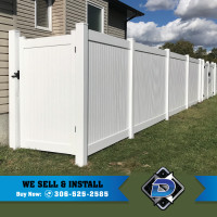 White Vinyl Fence Packages