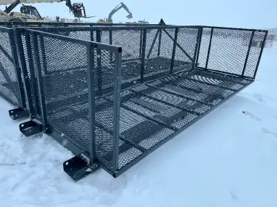 Occupation Health and Safety compliant engineered work platform/ cage for telehandler or forklifts....