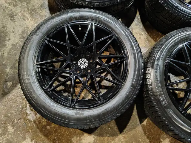 235 55 19 MICHEIN LATITUDE WINTERS // 19" 19in MERCEDES ALLOYS in Tires & Rims in Kitchener / Waterloo - Image 10