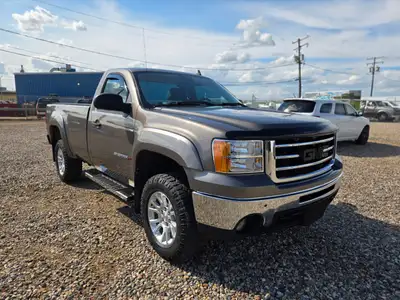 2013 GMC Sierra 1500 Reg Cab, Long Box, 4X4 in pewter. Hard to find these trucks. 5.3-liter V8 and a...