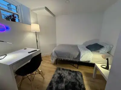 Hello everyone! I have a fully furnished private room room available for rent in a cozy unit on Summ...
