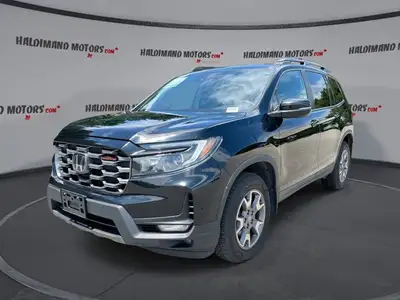 // ACCIDENT FREE!! // Meet the 2023 Honda Passport TrailSport AWD, now available at Haldimand Motors...