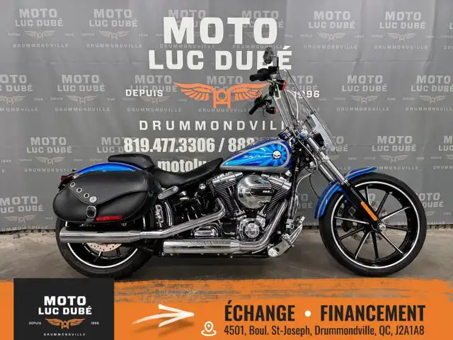 2016 Harley-Davidson FXSB Softail Breakout in Street, Cruisers & Choppers in Drummondville - Image 2
