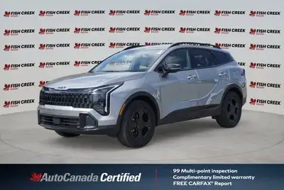 Navigate Calgary's varied terrain with confidence and comfort in this gray 2026 Kia Sportage LX AWD....
