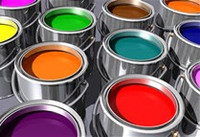 Méga liquidation peintures neuves couleurs assorties gallons