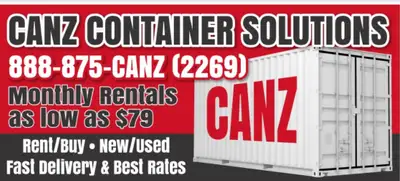 STORAGE CONTAINER RENTAL CHEAP $99 PER MONTH  FAST DELIVERY, View more