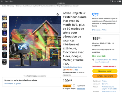 Projecteur govee, View more