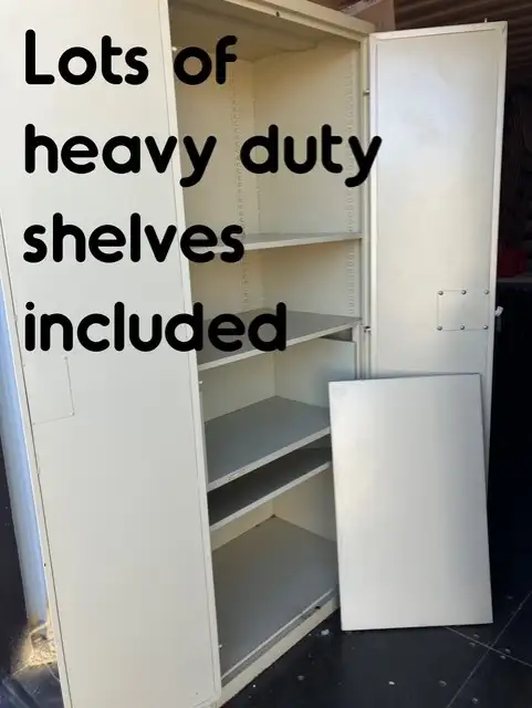 HD shop cabinet, tool cabinet, office cabinet, immaculate cond.62863283741059121