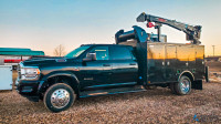 2024 Ram 5500 Laramie Service Truck - Aluminum Crane Body
