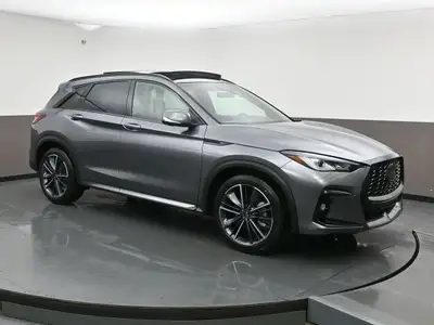 See Dealer Website for Details. 2025 Infiniti QX50 SPORT ... Engine: 4 Cylinder Engine 2.0L L/100Km...