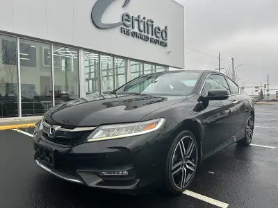 Experience sporty sophistication in this 2016 Honda Accord EX-L Coupe powered by the responsive 3.5L...