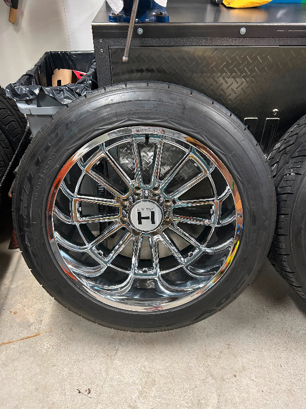 HOSTILE WHEEL COMBO-8x165 in Tires & Rims in Prince George - Image 2