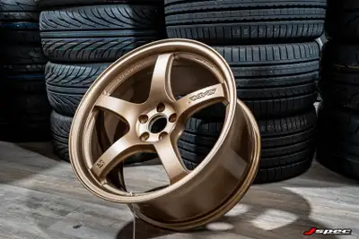 Subaru BRZ FRS Gram Lights 57CR 18x9.5 38 5-100 Bronze 2 Wheel $from $3050 call for special pricing...