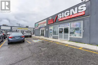 Well maintained Busy Plaza !! High Exposer to Albion Rd one of the busy street in GTA. Clean Unit !!...
