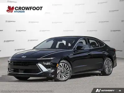 Crowfoot Hyundai, AMVIC Licensed Dealer This Hyundai Sonata Hybrid delivers a Gas/Electric I-4 2.0 L...